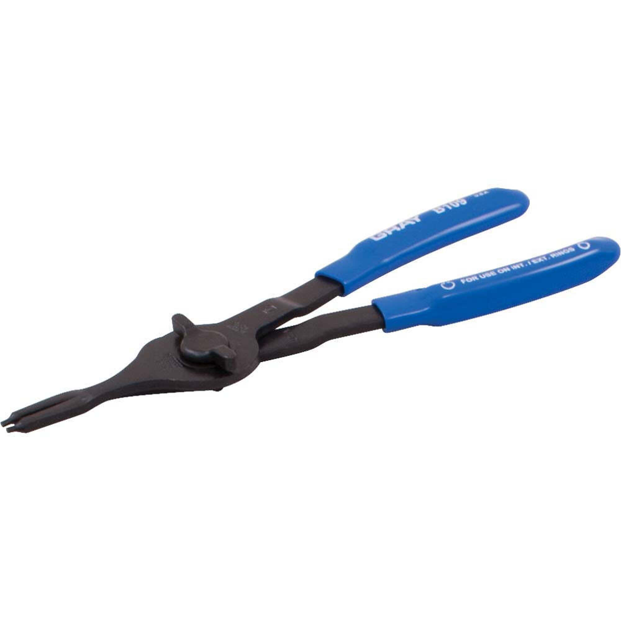 Gray Tools Snap Ring Plier, Convertible Internal/external, 9-1/4" Long, Straight .090 Fixed Tip